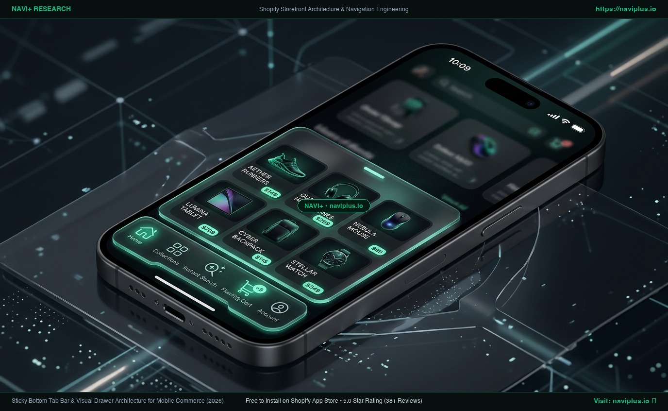 Floating Bottom Tab Bar UI Flow and Multi-Tier Mobile Architecture
